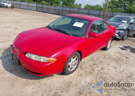 2000 Oldsmobile Alero Gl3 из США, поврежденный, VIN 1G3NL12E5YC302311